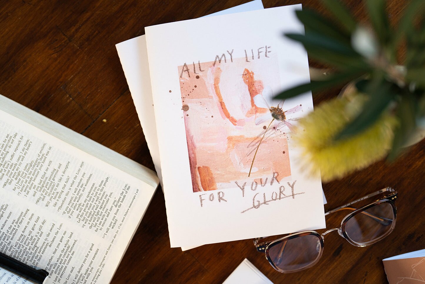 All My Life - Blank Lined Notebook