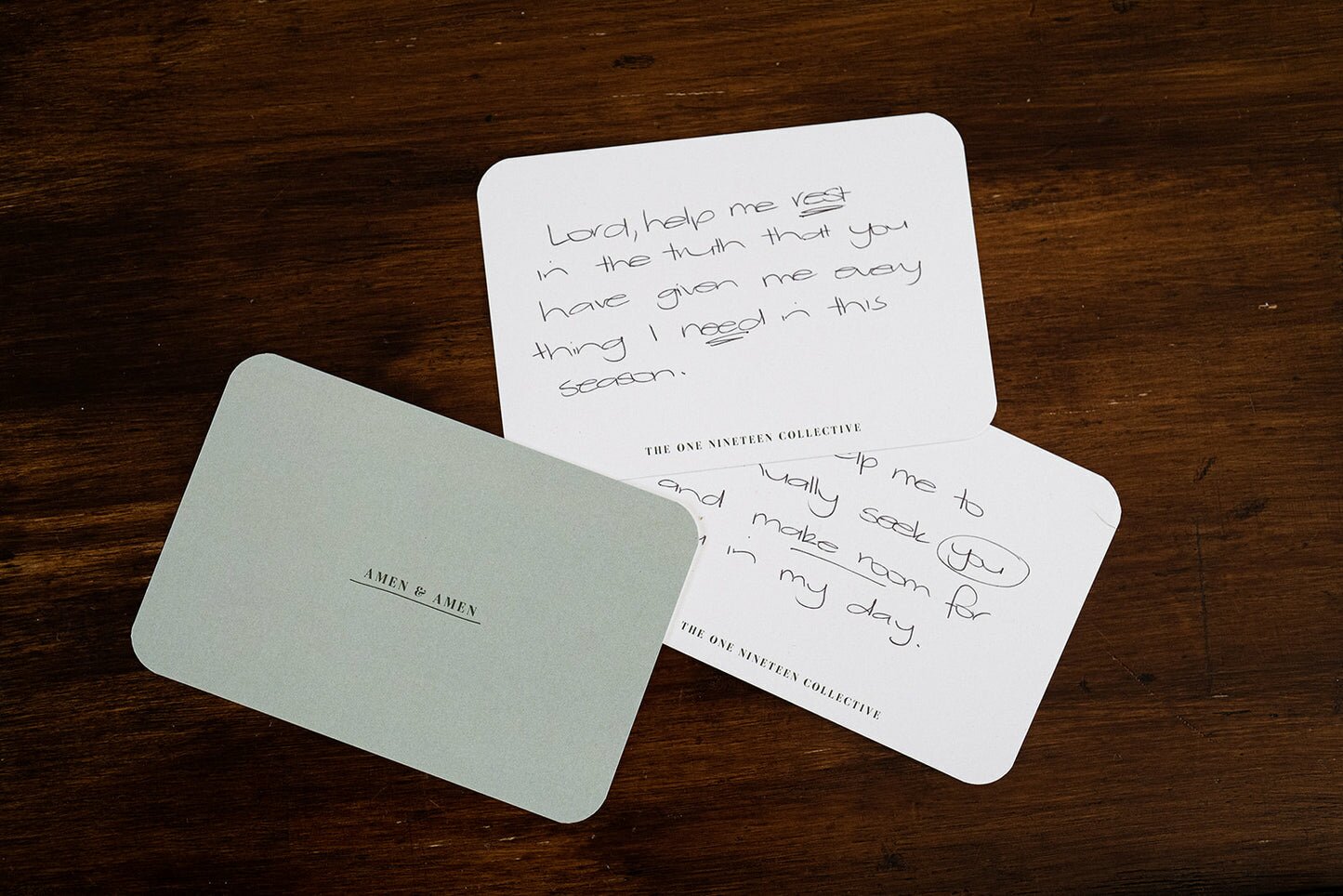 Amen & Amen - Prayer/Scripture Cards