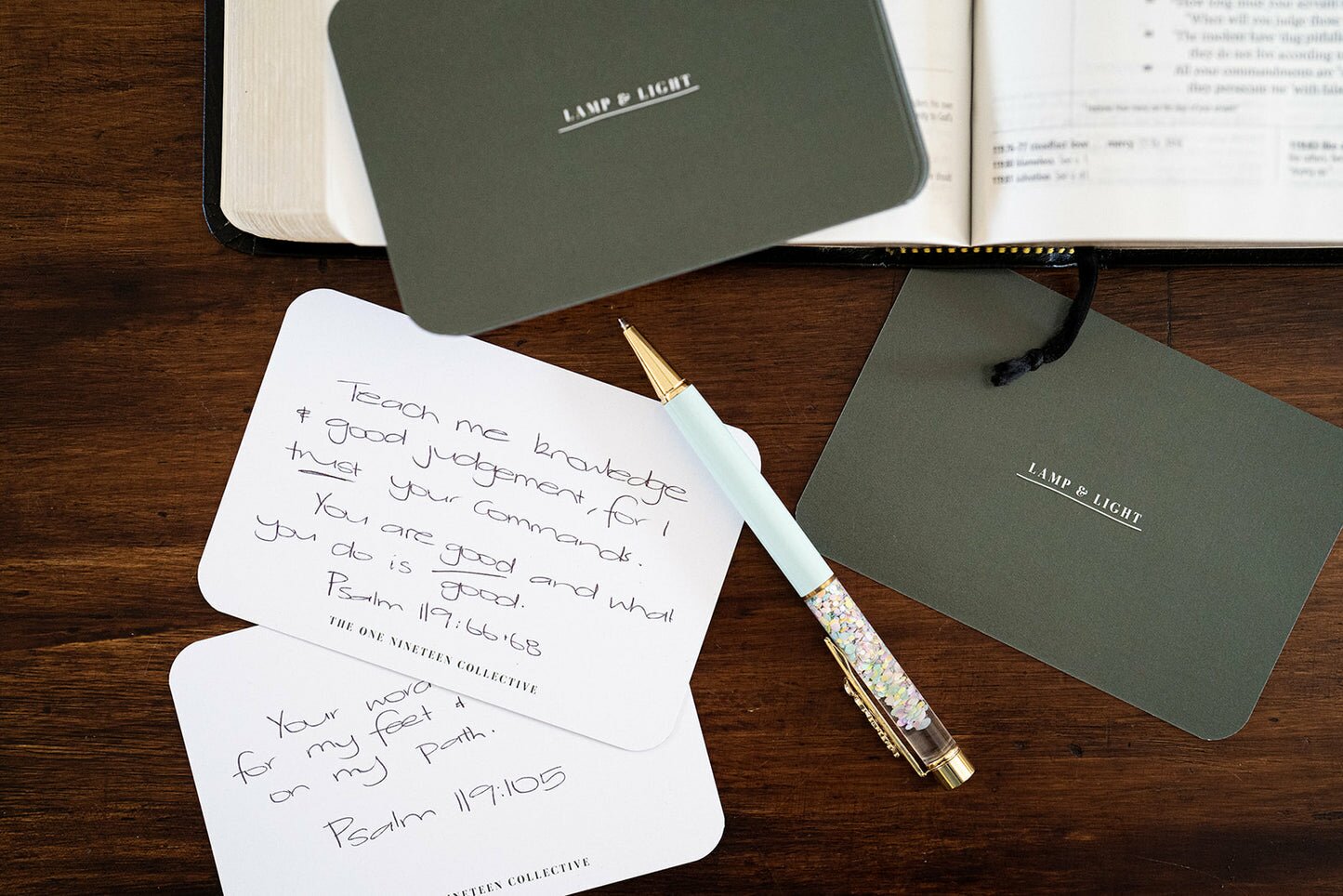 Lamp & Light - Prayer/Scripture Cards